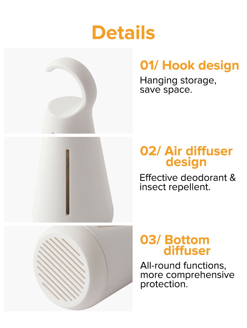 Insect repellent box hanging dehumidification-9